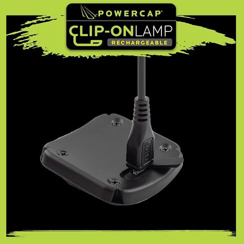 Panther Vision - POWERCAP Hat Clip On Lamp - Rechargeable LED Headlamp - Ultra-Bright Hands & Free, Black (RHC-9480) in Kuwait