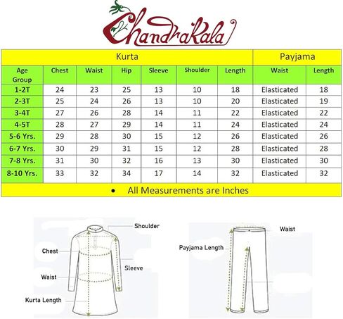 Chandrakala Kids Kurta Set for Boys Indian Ethnic Wear (KK119) in Saudi Arabia