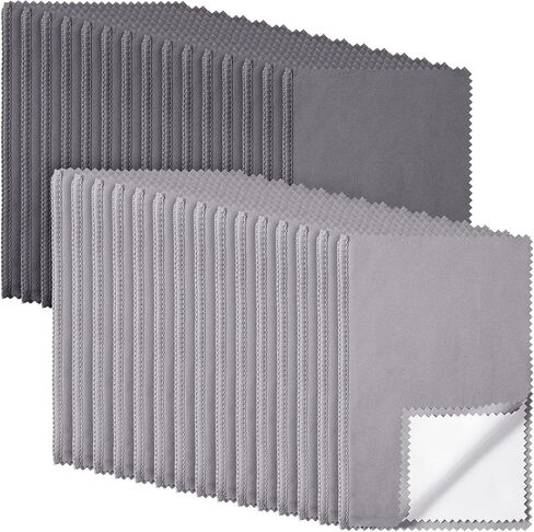 6 Pcs Silver Jewelry Polishing Cloths 6 x 8 inches Jewelry Cleaning Cloth Sterling Polish Cloths for Jewelry in Kuwait