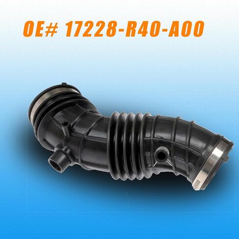 خرطوم دخول الهواء خرطوم أنبوب مجاري الهواء النقي متوافق مع Honda Accord 2008-2012 L4 2.4L أنبوب مرشح السحب يستبدل 17228-R40-A00 696-052 حذاء أنبوب مجاري الهواء in Saudi Arabia