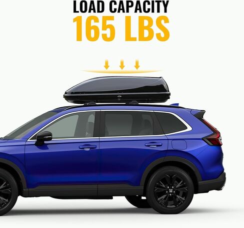 BougeRV قضبان متقاطعة لسقف السقف متوافقة مع Honda CR-V وCRV Hybrid 2023 2024 2025 مع قضبان جانبية، رف أمتعة من الألومنيوم عالي التحمل للسيارة مضاد للصدأ لحامل البضائع ودراجة كاياك للتزلج in Kuwait