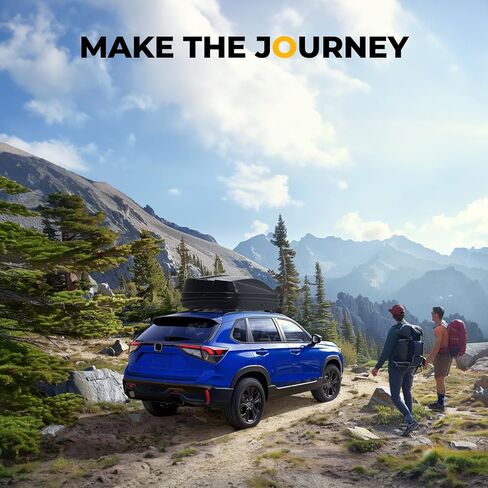 BougeRV قضبان متقاطعة لسقف السقف متوافقة مع Honda CR-V وCRV Hybrid 2023 2024 2025 مع قضبان جانبية، رف أمتعة من الألومنيوم عالي التحمل للسيارة مضاد للصدأ لحامل البضائع ودراجة كاياك للتزلج in Kuwait