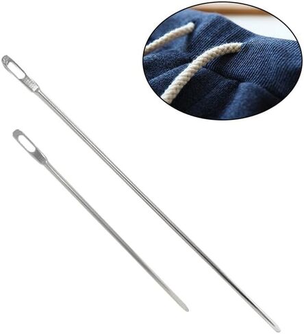 2Pcs Drawstring Threader Tool, Easy Threader Drawstring Replacement Tool Needle for Jackets Swim Trunks Pants Sweatpants Shorts Hoodies, Sewing Notions and Supplies in Saudi Arabia