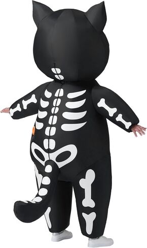 Spooktacular Creations Adults Inflatable Halloween Costume, Cat Blow Up Costume with Gloves Kitty Inflatable Suit in Saudi Arabia