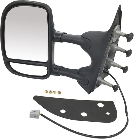 PartsFlow 2Pcs Power Folding Mirrors For 2009-2016 Ford E-350 Super Duty/E-450 Super Duty/E-150/E-250/Econoline Van FO1320329, FO1321329 in Kuwait
