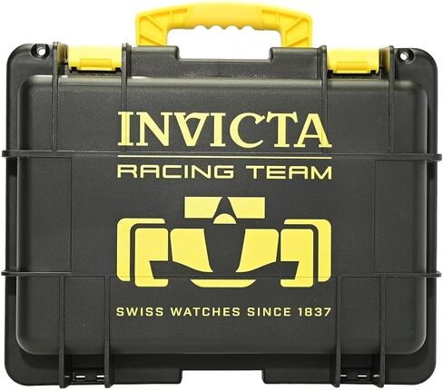 Invicta 8-Slot Dive Impact Black Watch Case, Racing Team, Black (DC8RT-BLK) in Saudi Arabia