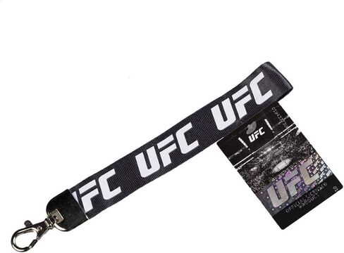 Pro Specialties Group UFC Unisex Ufc Lanyard Wristlet Logo Charcoal in Saudi Arabia