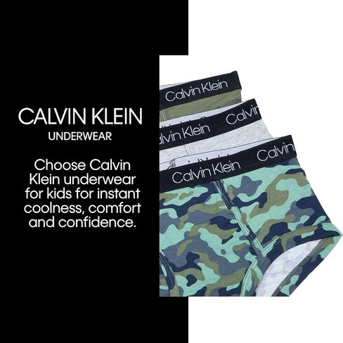 Calvin Klein Boys' Modern Cotton Briefs 9-Pack in Saudi Arabia