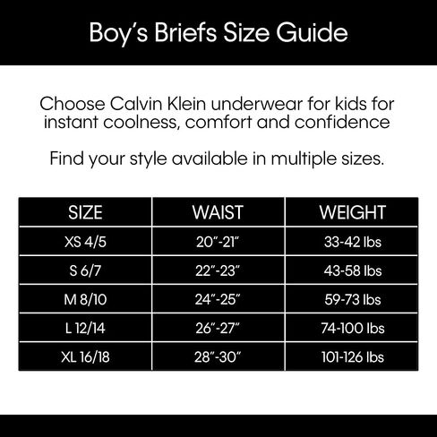 Calvin Klein Boys' Modern Cotton Briefs 9-Pack in Saudi Arabia