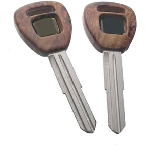 Suitable Fit For 2X Brown Pattern Blank Key Accord Civic CR-V del Sol Prelude Odyssey