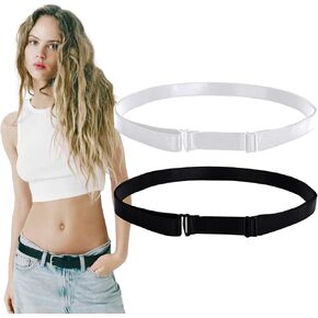Wide Tuck Band Adjustable Elastic Band Tool for Shirts & Sweaters Suitable for Waist Size Between 23'' - 50''