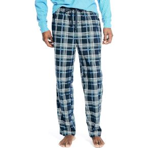 Nautica mens Sustainably Crafted Plaid Fleece Sleep Pant