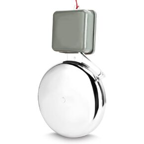 8inch Electric Time Bell, Electric Bell Ringer Electric Multipurpose Supply for School Factory Household Sensors & Alarms