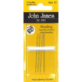 Colonial Needle John James Beading Hand Needles-Size 12 4/Pkg