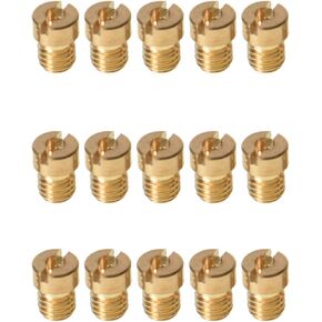 GXYWADY 16pcs Carburetor Main Jet Kit 16 Short Jets Replacement for GY6 150cc 125cc 90 95 98 100 105 108 110 115 120 125 130 135 140 145 150