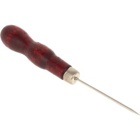 Heavy Duty Awl with Wood Handle - Sewing Awl - Small Awl for Leather