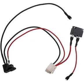 Charging Hole for Children Electric Vehicle 6V 12V Round Charging Port for Children Electric Vehicle Charger Socket Strip line