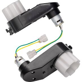 2 Pcs 12V RS390 16000RPM Kids Ride-Ons Gearbox with DC Motor, 390 Motor with Gear Box for Accessories Children Electric Ride On Car and Motorcycle Replacement Parts