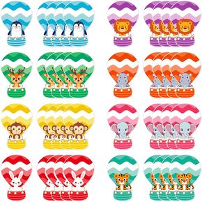 EMOME 40 PCS Birthday Bulletin Board Decorations Cutouts, Colorful Preschool Classroom Decorations, DIY Crafts Name Tags for Kids Teacher Student Back to School Supplies Decorations (Cupcake)