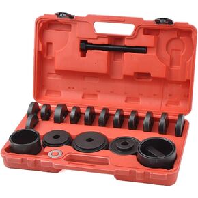 23 Pcs FWD Front Wheel Drive Bearing Adapters Puller Press Replacement Installer Removal Tool Kit