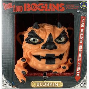 Boglins Dark Lord Blobkin 8" Foam Monster Puppet with Super Stretchy Skin & Movable Eyes and Mouth, Popular Retro Toy from The 80's for Kids and Collectors