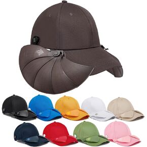 Women Men Sun Visor 100% Cotton Baseball Cap,UV Protection All Outdoor & stadiums,Easy to Adjustment, Attach and Remove