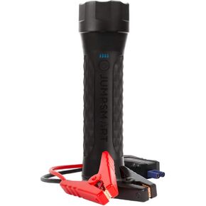 JumpSmart - 10-in-1 Portable Vehicle Jump Starter, Flashlight, Power Bank & More (Black)