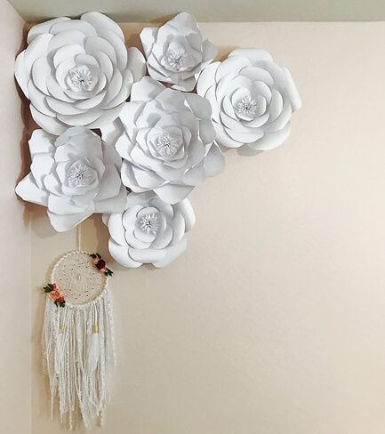 مجموعة قوالب الزهور الورقية - اصنع زهورك الورقية الخاصة - زينة الزهور الورقية - اصنع عددًا غير محدود من الزهور - اصنعها بنفسك - الورد in Kuwait