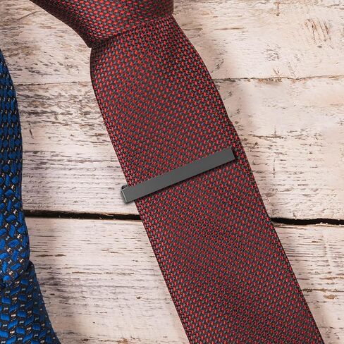 Roctee Tie Clips for Men, 3 Pack Men's Tie Clips Necktie Tie Bars Tie Pins for Men Accessories in Kuwait