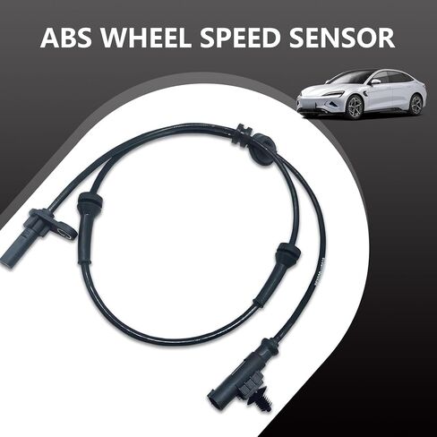 قطعة واحدة من مستشعر سرعة عجلة ABS للسيارات من Ajxn، مستشعر عجلة نظام الفرامل الخلفية اليسرى المضادة للقفل، أجزاء بديلة قياسية مطابقة دقيقة 3630050U2010، متوافقة مع موديلات Heyue (أسود) in Kuwait