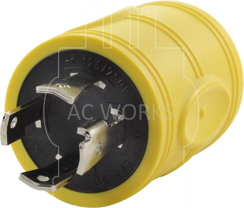 AC WORKS Generator to 30Amp RV Adapter (10-30 30A Old Dryer Compact) in Saudi Arabia
