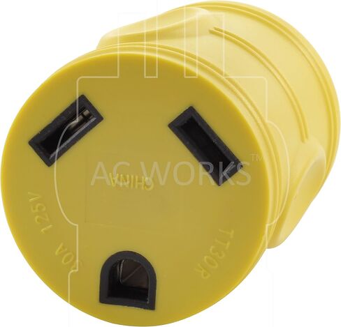AC WORKS Generator to 30Amp RV Adapter (10-30 30A Old Dryer Compact) in Saudi Arabia