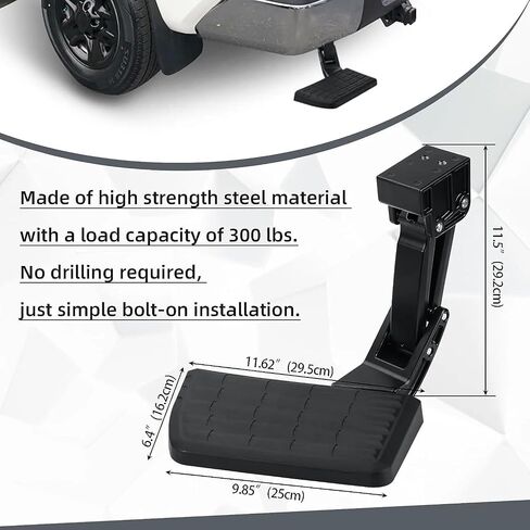 Compatible with 2022-2024 Toyota Tundra PTS30-34000 Rear Bed Step Tailgate Bedstep in Saudi Arabia