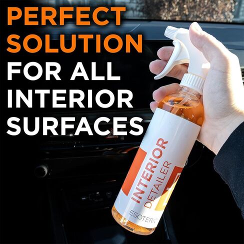 ESOTERIC Interior Detailer 16oz - Car Interior Cleaner for Plastic, Dashboards | Touchscreen Cleaner | Essential for Your Car Detailing Kit | Fresh Clean Scent | Non Greasy | UV Protection in Saudi Arabia