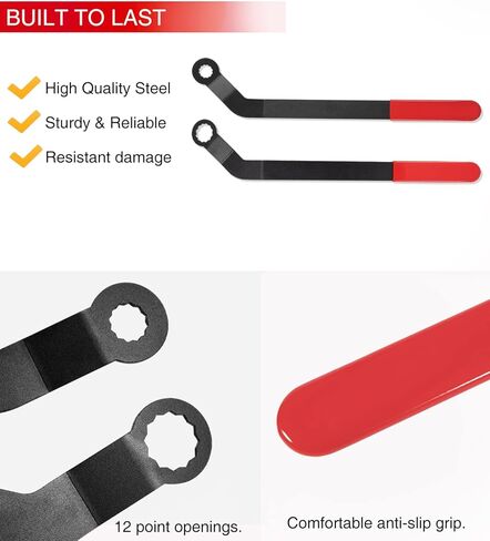 2 حزمة 1016 اعوج حزام الموتر وجع مجموعة أدوات لجميع 2007+ ميني كوبر مع محركات N12، N14، N16، N18 in Kuwait