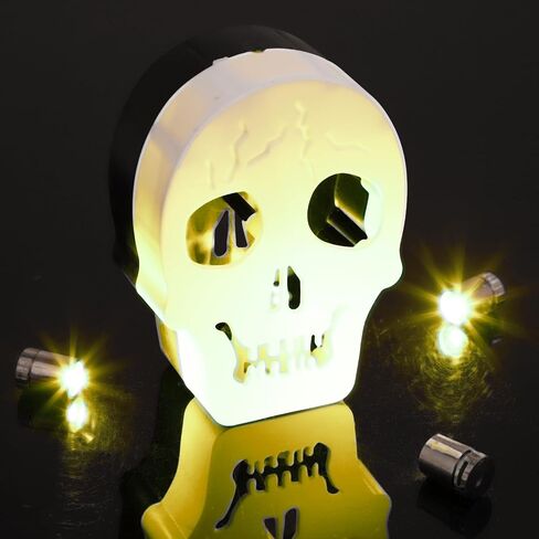 10 قطع من مصابيح LED الصغيرة، مصابيح LED صغيرة لبيت الدمى، بطارية بلاستيكية فضية متضمنة أضواء كهربائية لبيت الدمية لتزيين حفلات الفانوس الورقية، إكسسوارات بيت الدمى (ضوء أبيض دافئ) in Saudi Arabia