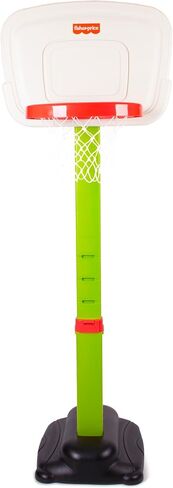 كرة سلة Fisher-Price®Hoops، حلقات إطلاق النار للأطفال، ألعاب كرة السلة، سهلة التجميع، ارتفاعات قابلة للتعديل، للأعمار من 1.5 عامًا فما فوق in Saudi Arabia