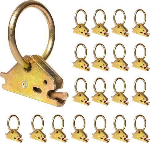 10PCS Heavy Duty E-Track Tie Down O Ring E-Track Ring for E-Track Tie Down Rail/Single System in Kuwait