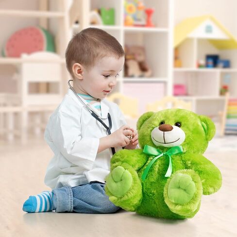 Super Color Teddy Bear Stuffed Animals Plush Toy for Children Girlfriend Family Congratulations Baby Shower Birthday Pink 14 inch in Saudi Arabia
