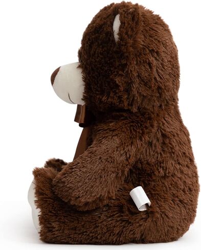 HOHO Super Color Teddy Bear Stuffed Animals Plush Stuffed Bear Congratulations Baby Shower Birthday Chocolate 14 inch in Saudi Arabia