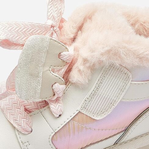 Balabala Little Girls' Fashion Warm Fur Hook and Loop Winter Boots in Saudi Arabia