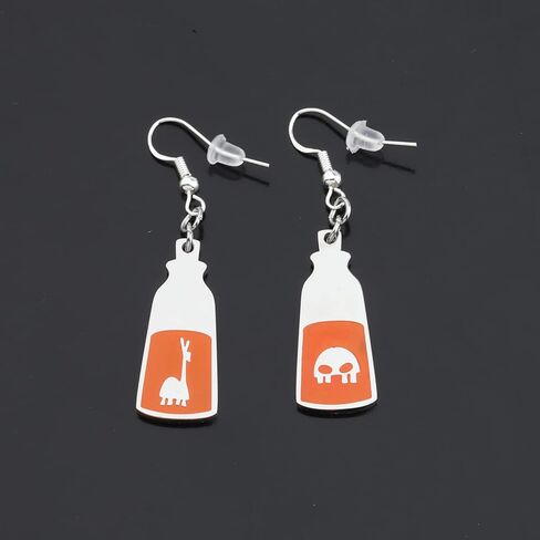 CENWA Cartoon Movie Inspired Gift Llama Poison Pendant Earring Magic Kingdom Gift Kuzco Llama Gift in Kuwait