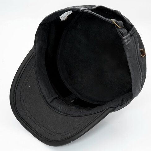 Cadet Army Hat 2 Pieces Flat Top Cap Unisex Military Hat for Women Men in Kuwait