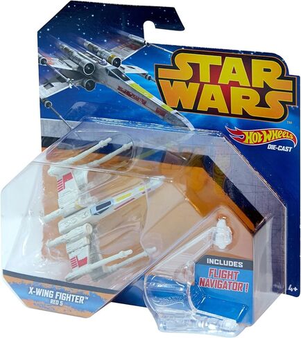 Hot Wheels Star Wars Starship X-Wing Skywalker Vehicle, Red in Saudi Arabia