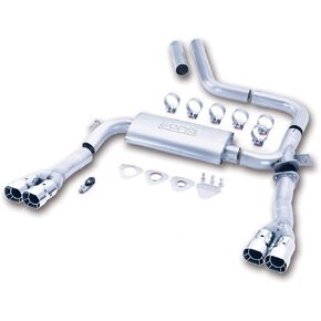 BORLA 14780 Cat-Back Performance Exhaust System for 1998-2002 Chevrolet Camaro SS/Camaro Z28/ Pontiac Firebird/Trans-Am 5.7L V8 Automatic/Manual Transmission Coupe/Convertible.
