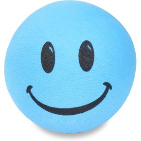 Happy Blue Smiley Face Car, Truck, or SUV Antenna Ball/Antenna Topper (Auto Accessory)