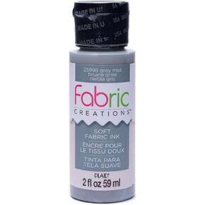 Fabric Creations Fabric Ink in Assorted Colors (2-Ounce), Grey Mist