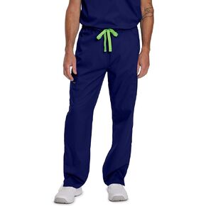 Landau Proflex Unisex Tailored Fit Comfort Stretch 6-Pkt Cargo Scrub Pants 2104 True Navy SMD