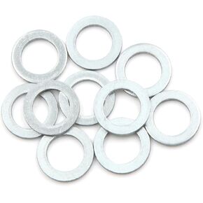 10pcs Universal Engine Oil Crush Washers Drain Plug Gaskets 12mm ID. 19.7mm OD. for Car Item Replacement