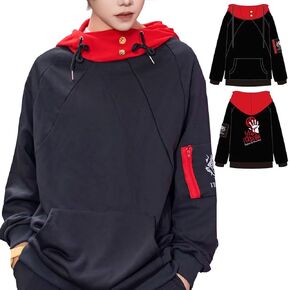 JJK Cosplay Hoodie Satoru Pullover Hoodie Anime Sweatshirt 3D Novelty Unisex Hooded